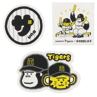 ごリラックスコラボ ステッカー 3枚セット