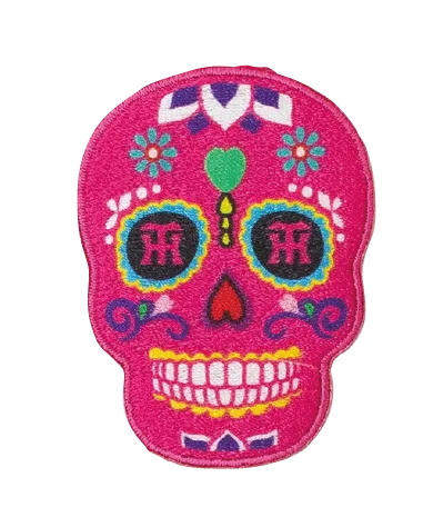 スカル ワッペンステッカー